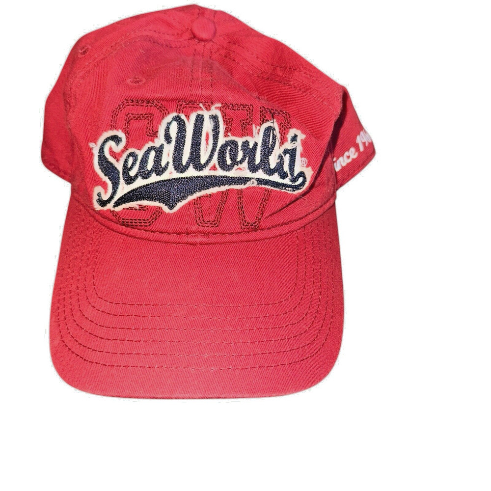 Authentic Sea World Cap‎ Casual Adjustable Sun Protection Vacation